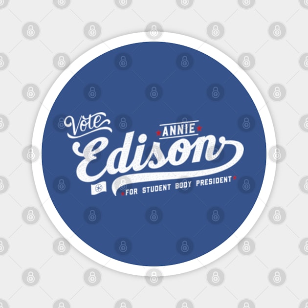 Vote Edison Magnet by Snomad_Designs